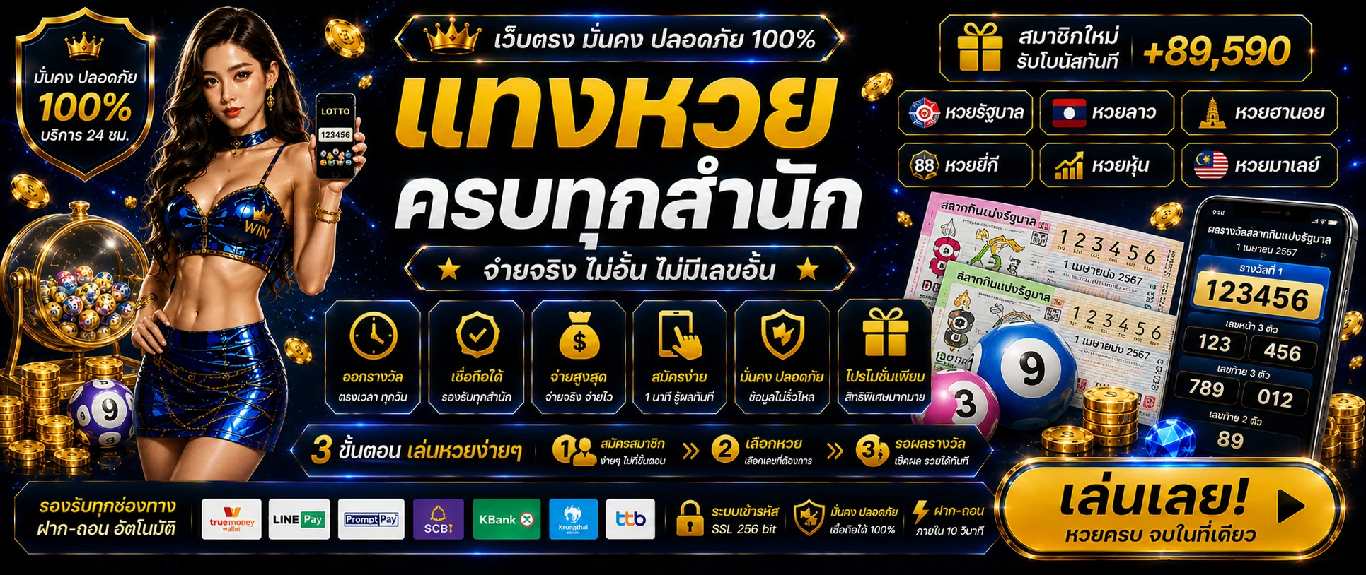หวยออนไลน์ START69 หวยรัฐบาลและหวยยี่กี